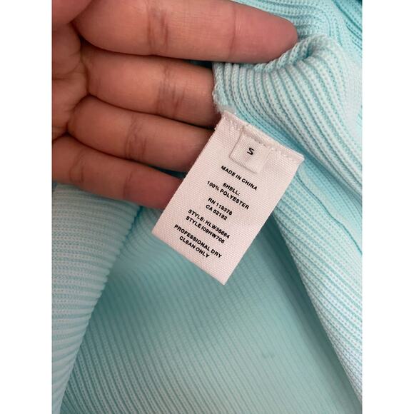 Helmut Lang Zip Crewneck Tee in Light Blue size S - Picture 4 of 6